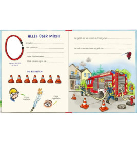 Freundebuch: Meine Kindergartenfreunde - Bunte Fahrzeuge