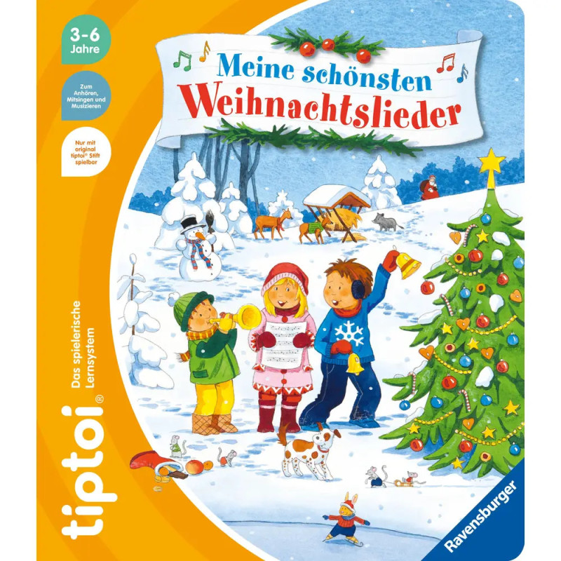 Ravenburger 49263 tiptoi® Meine schönsten Weihnachtslieder tiptoi Bilderbuch