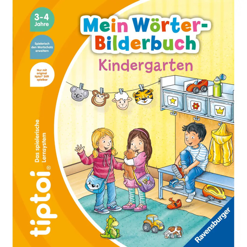 Ravenburger 49267 tiptoi® Mein Wörter-Bilderbuch Kindergarten tiptoi Bilderbuch