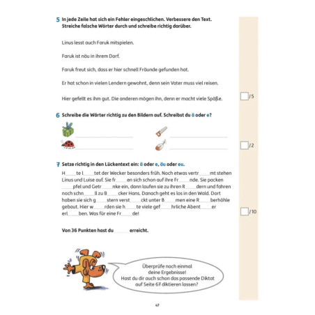 Tests in Deutsch - Lernzielkontrollen 4. Klasse. Ab 9 Jahre., sortiert