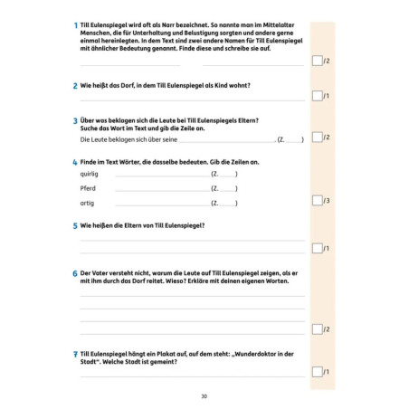 Tests in Deutsch - Lernzielkontrollen 4. Klasse. Ab 9 Jahre., sortiert