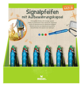 Expedition Natur Signalpfeife mit Aufbewahrungskapsel