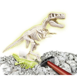 Clementoni Galileo Ausgrabungsset Glow in the dark - Dinosaurier T-Rex