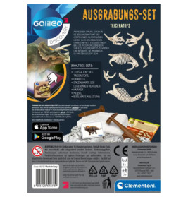 Clementoni Ausgrabungs-Set Triceratops