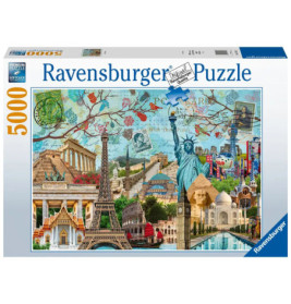 Ravenburger 17118 Puzzle Big City Collage 4000 / 5000 Teile