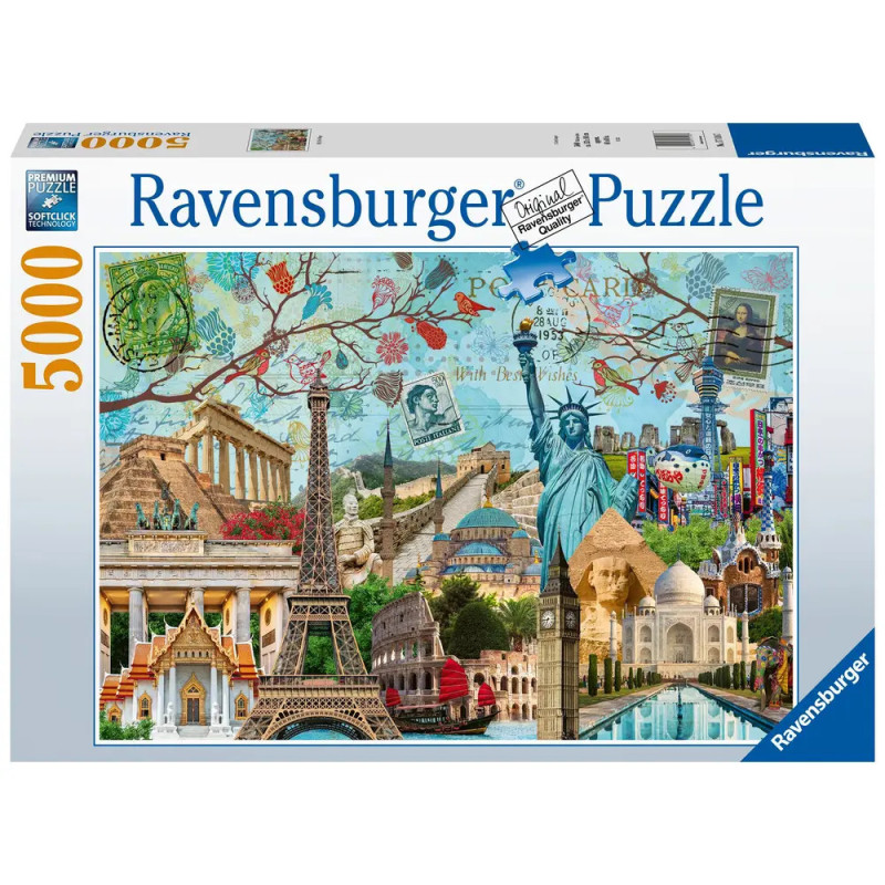 Ravenburger 17118 Puzzle Big City Collage 4000 / 5000 Teile