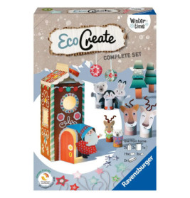 Ravensburger EcoCreate 18442 – Wintertime – Kinder ab 6 Jahren