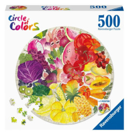 Ravensburger Puzzle 17169 Circle of Colors - Fruits & Vegetables 500 Teile Puzzle