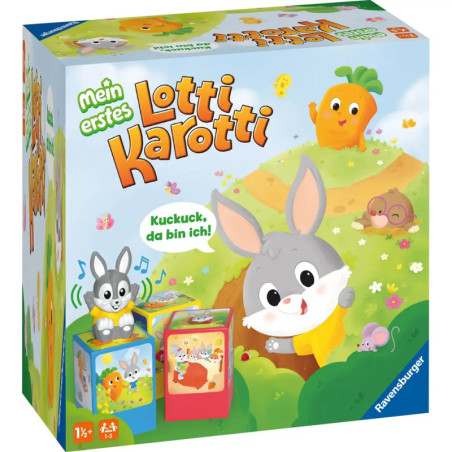 Ravensburger 20916 - Mein erstes Lotti Karotti, ein erstes Spiel für Kinder ab 1  Jahren des Kinders