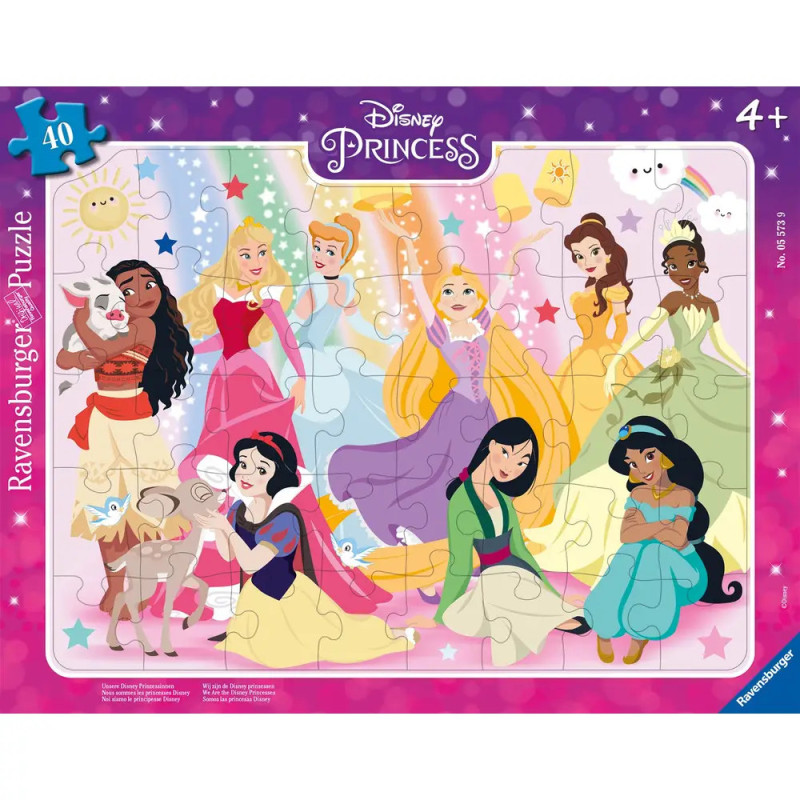 Ravenburger 5573 Puzzle Unsere Disney Prinzessinnen 30-48 Teile