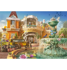 Schmidt Spiele 59973 Orchideenanwesen, JUNE'S JOURNEY Puzzle 1.000 Teile