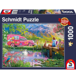 Schmidt Spiele 57382 Peace on Earth, Puzzle 1.000 Teile