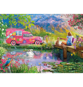 Schmidt Spiele 57382 Peace on Earth, Puzzle 1.000 Teile