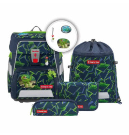 SPACE Schulranzen-Set Wild T-Rex Taro , 5-teilig