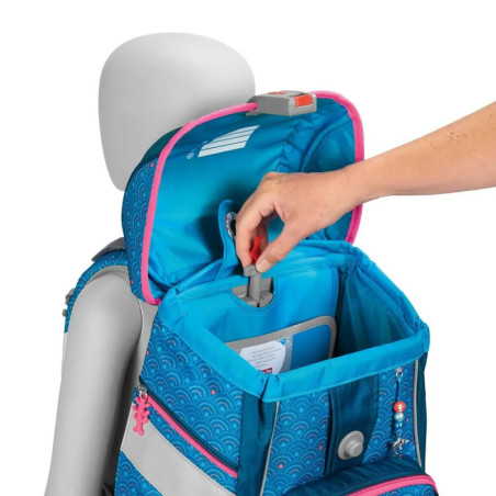 2IN1 PLUS Schulranzen-Set Dolphin Pippa , 6-teilig