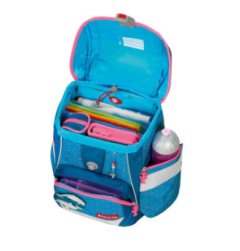 2IN1 PLUS Schulranzen-Set Dolphin Pippa , 6-teilig