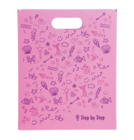 Heftbox mit Tragegriff, Pink