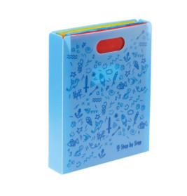 Heftbox mit Tragegriff, Blau