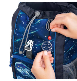 KID REFLECT Rucksack-Set Star Shuttle Elio , 3-teilig
