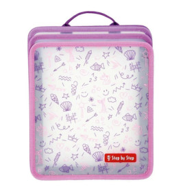Faltbare Heftbox, Pink