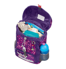 KID SHINE Rucksack-Set Butterfly Night Ina , 3-teilig