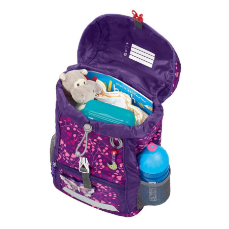 KID SHINE Rucksack-Set Butterfly Night Ina , 3-teilig