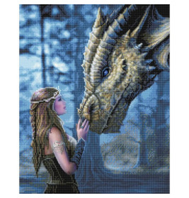 Crystal Art Anne Stokes Drachenmärchen 40x50 cm