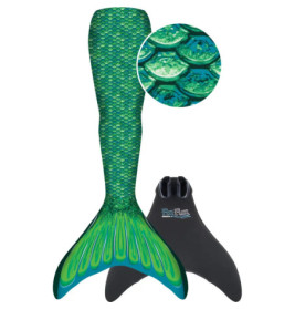 Fin Fun Meerjungfrau Mermaidens grün, S/M