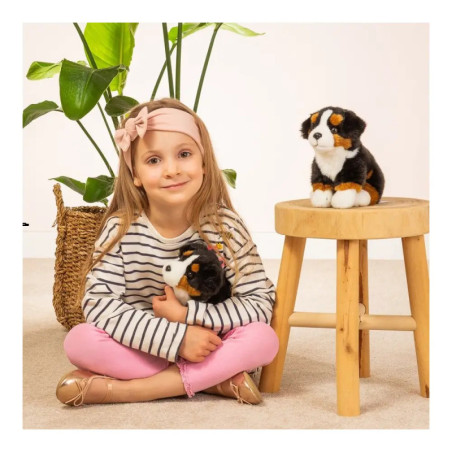 Teddy Hermann Berner Sennenhund sitzend, 21 cm