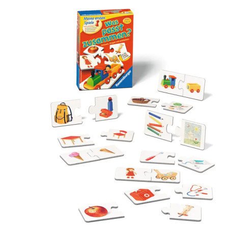 Ravenburger 21402 Was passt zusammen? Lustige Kinderspiele Lustige Kinderspiele