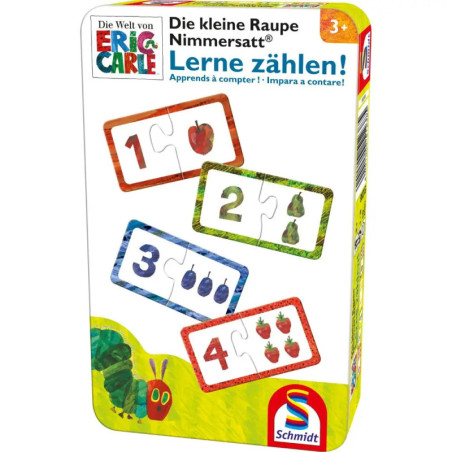 Schmidt Spiele Die kleine Raupe Nimmersatt, Lerne zählen! Schmidt Spiele Die kleine Raupe Nimmersatt, Lerne zählen!