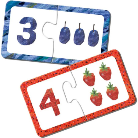 Schmidt Spiele Die kleine Raupe Nimmersatt, Lerne zählen! Schmidt Spiele Die kleine Raupe Nimmersatt, Lerne zählen!