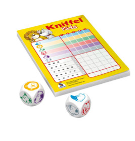 Schmidt Spiele Kniffel Kids Mitbringspiel in der Metalldose