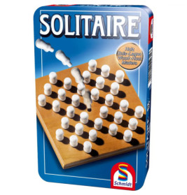 Schmidt Spiele Solitaire Mitbringspiel in der Metalldose