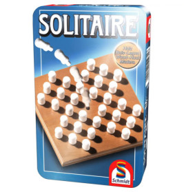 Schmidt Spiele Solitaire Mitbringspiel in der Metalldose