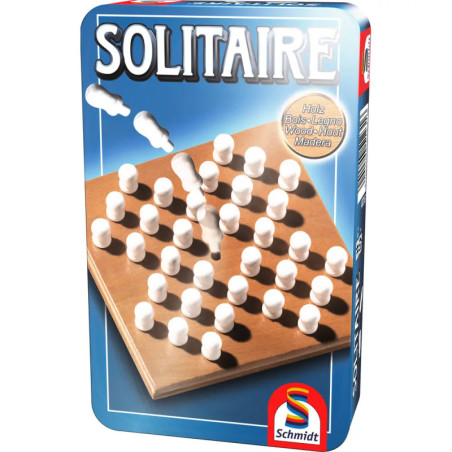 Schmidt Spiele Solitaire Mitbringspiel in der Metalldose