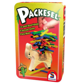 Schmidt Spiele Packesel Mitbringspiel in der Metalldose