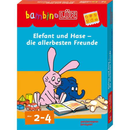 Bambino Lük Set Elefant und Hase die allerbesten Freunde