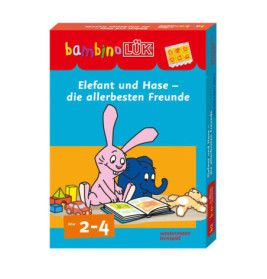 Bambino Lük Set Elefant und Hase die allerbesten Freunde