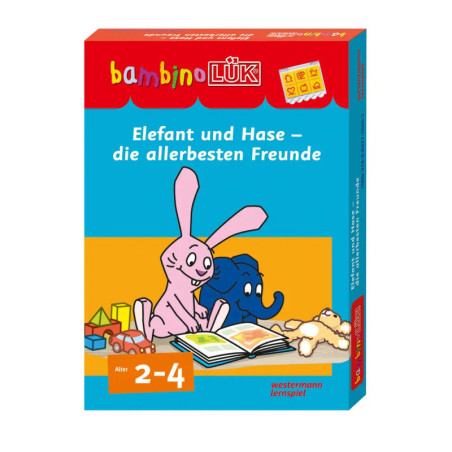 Bambino Lük Set Elefant und Hase die allerbesten Freunde