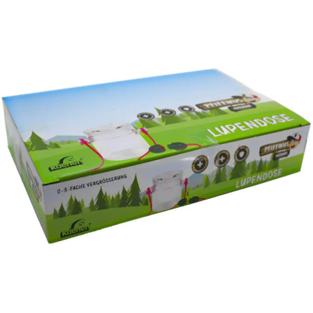 Pfiffikus-Mini Lupenbecher 4 cm & Schnur
