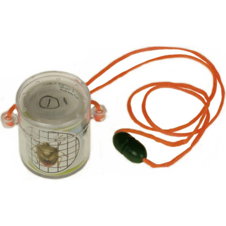 Pfiffikus-Mini Lupenbecher 4 cm & Schnur