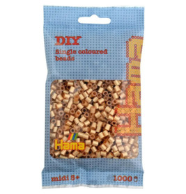 Hama® Bügelperlen Midi - Gold 1000 Perlen