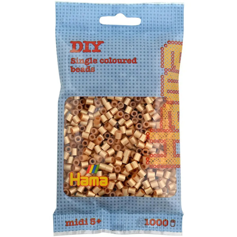 Hama® Bügelperlen Midi - Gold 1000 Perlen