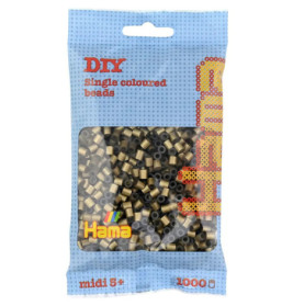 Hama® Bügelperlen Midi - Bronze 1000 Perlen