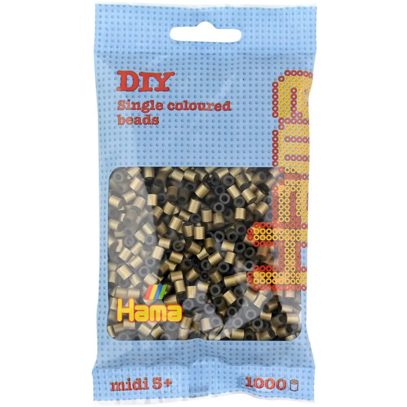 Hama® Bügelperlen Midi - Bronze 1000 Perlen