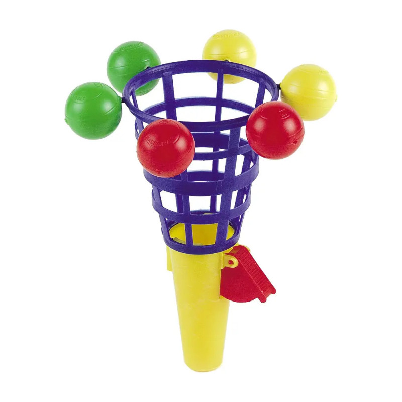 Fangbecher mit 6 Bällen Fangbecher mit 6 Bällen