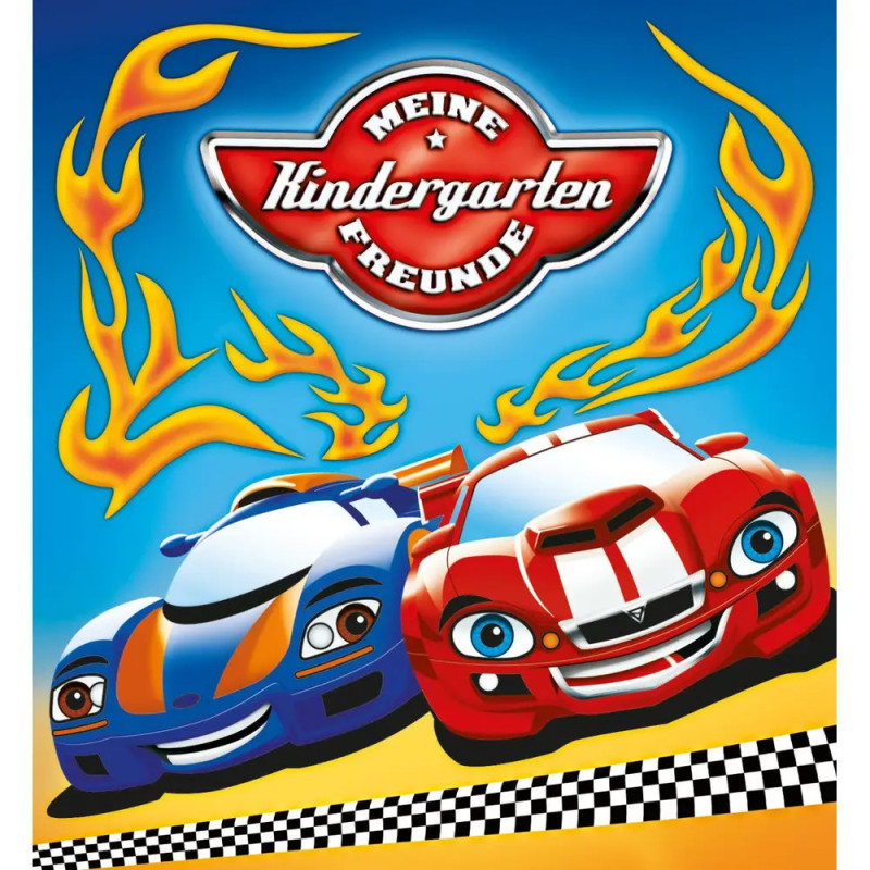 Loewe Meine Kindergarten-Freunde (Autos/blau)