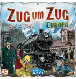 Asmodee Days of Wonder - Zug um Zug - Europa