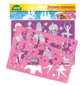 LENA® Zeichenschablone Prinz/Elfen